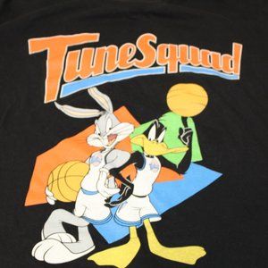 Space Jam Tune Squad Mens T Shirt Bugs Bunny, Daffy Duck, Size Large